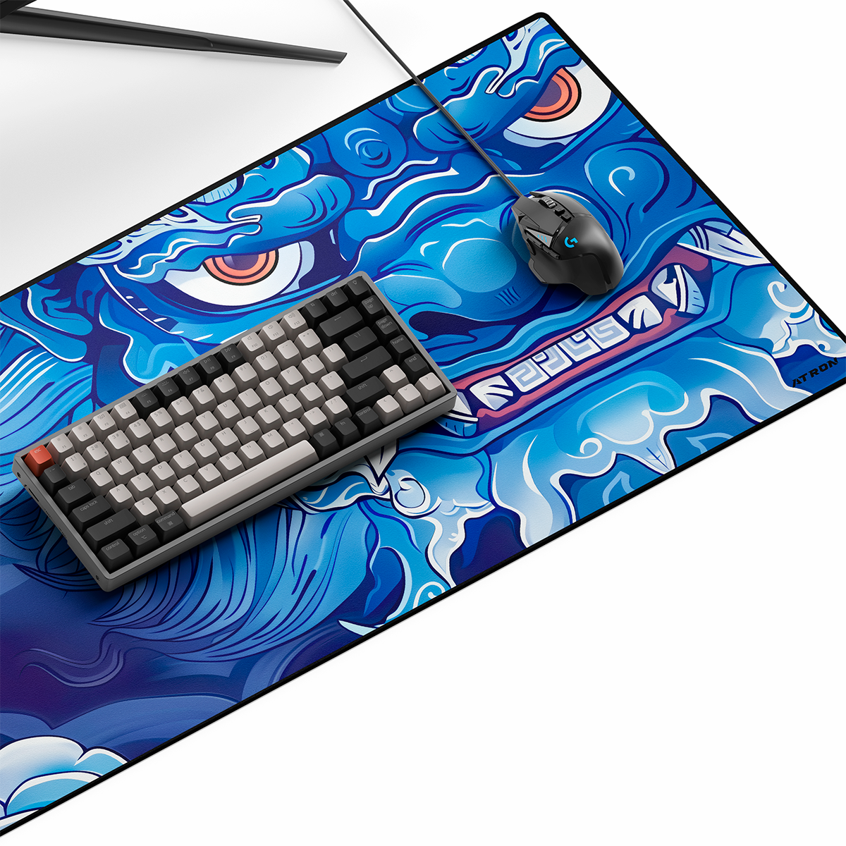 Mousepad - Blue Oni Rage V2