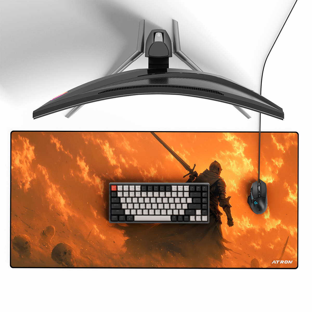 Mousepad - Flame Warrior