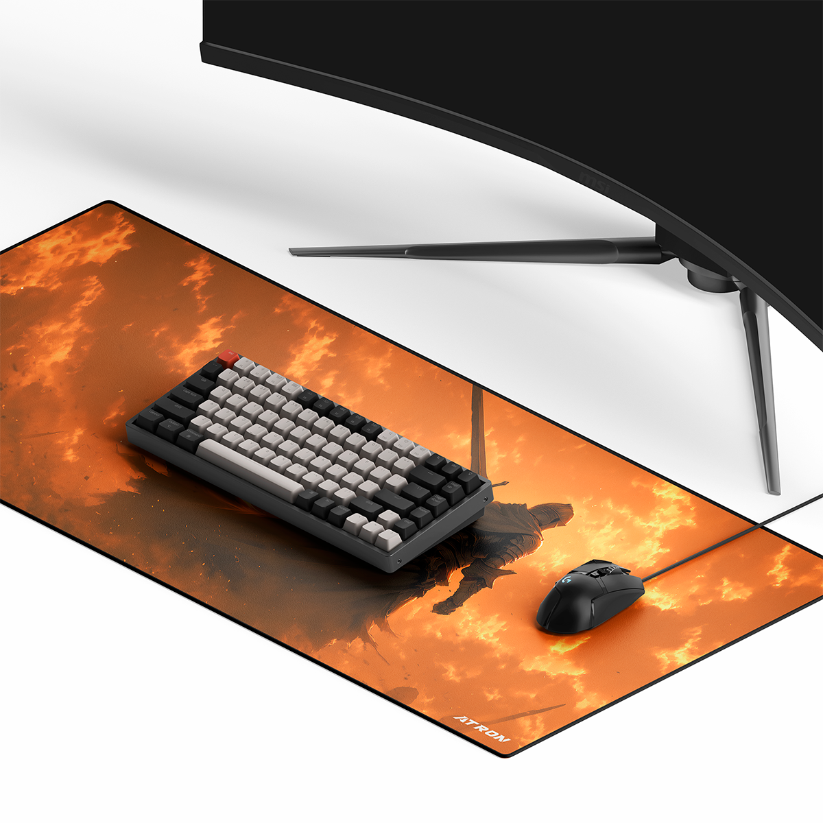 Mousepad - Flame Warrior